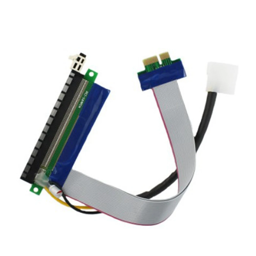 MLLSE PCI E Экспресс 1x до 16x Удлинительный гибкий кабель карта расширитель