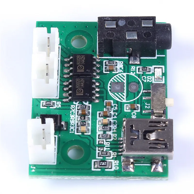 8002 3 Вт + стерео усилитель доска Mini USB литиевая Батарея Мощность зарядки Модуль