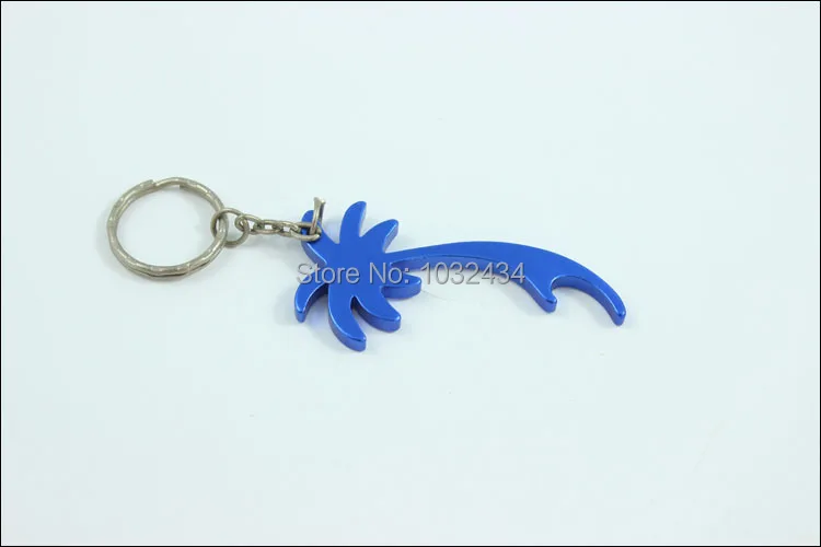 36 шт./лот брелок на пальмовое дерево открывалка для бутылок акция подарок