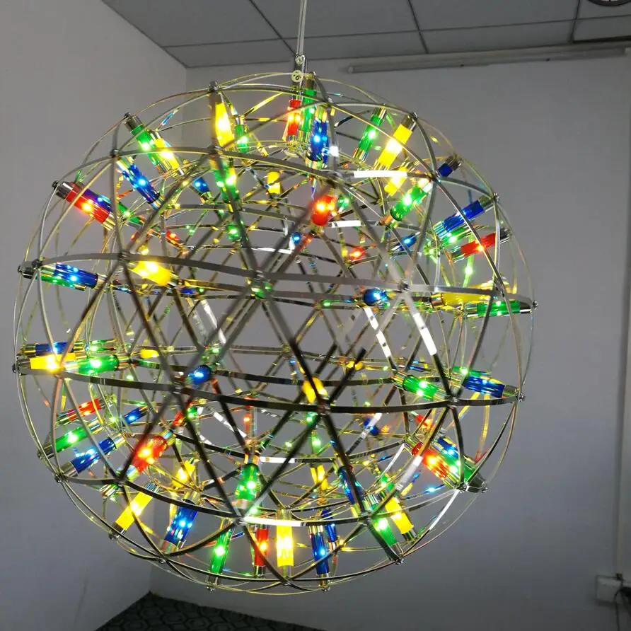 D60/70/80/90 см 162 светодиодов s 252 110 в 240 В Рождественский RGB светодиодный круглый шар