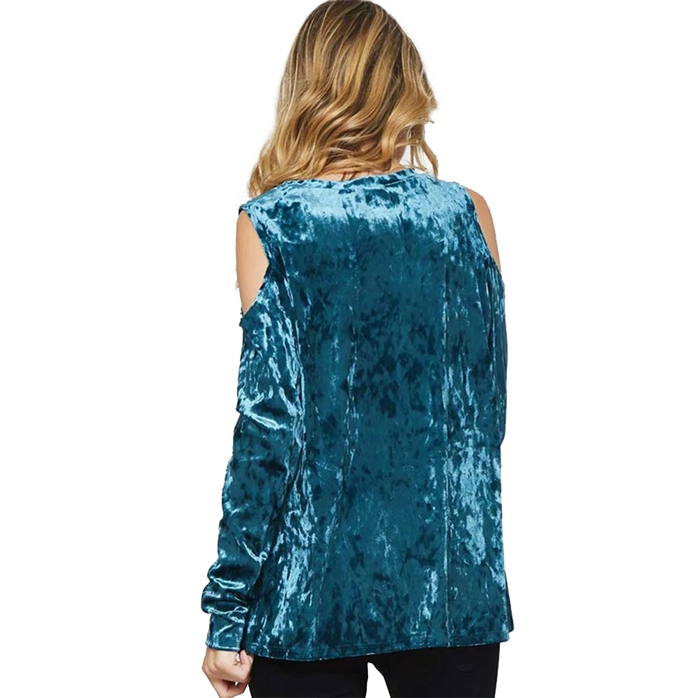 Женская одежда 2019 демисезонный Мода бархат круглый средства ухода за кожей шеи