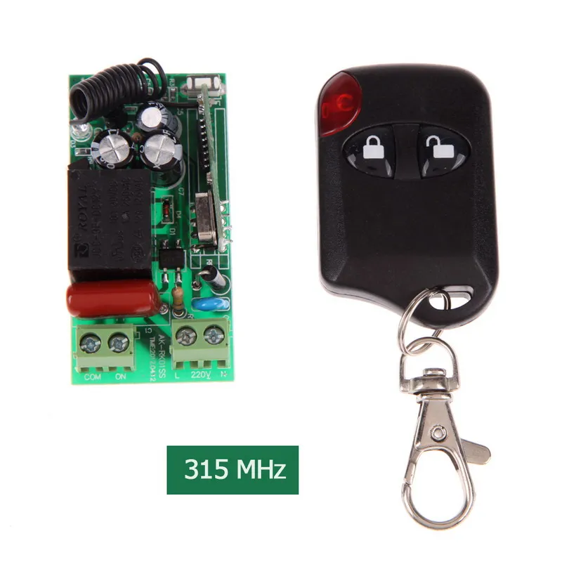 315 МГц дистанционное управление дистанционным управлением умный пульт