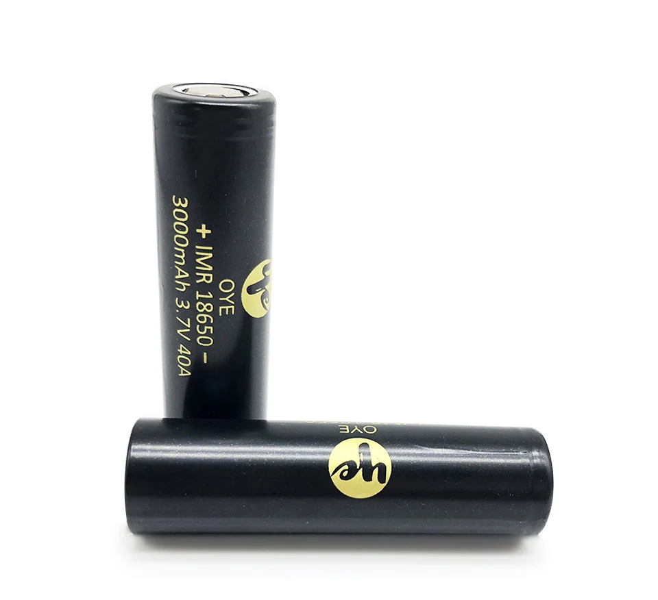 18650-O40A 3000mah длительный срок службы батареи 3,7 V высокий разряд 40A Сильный аккумулятор литий-ионная аккумуляторная батарея 18650