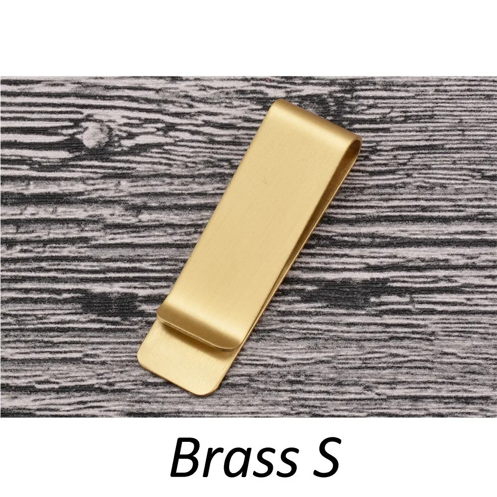 Brass02 Handnote металлическая латунная ручка держатель из нержавеющей стали Ручка Зажим для натуральной кожи туристические журналы ручной работы из воловьей кожи блокнот дневник - Цвет: Brass02