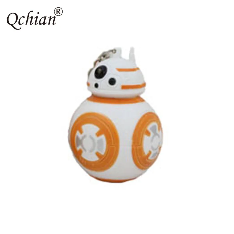 Звездные войны Черный Белый воин BB-8Robot йода Мстители Железный человек Халк бэймакс Ститч Dragon Ball светодиодный светящийся Звук брелок для ключей