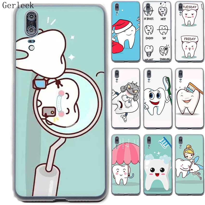 Dentista стоматологический чехол для телефона Huawei Y5 Y6 Y7 Y9 Mate 10 20 Pro Lite Nova 2 3 2i 4i 4 Prime