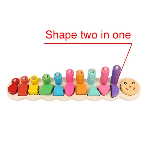 A Montessori Educational Toys For Children Kindergarten Mouse Thread Cheese Plaything Teaching Aids Math Montessori Wooden Toys - Цвет: A