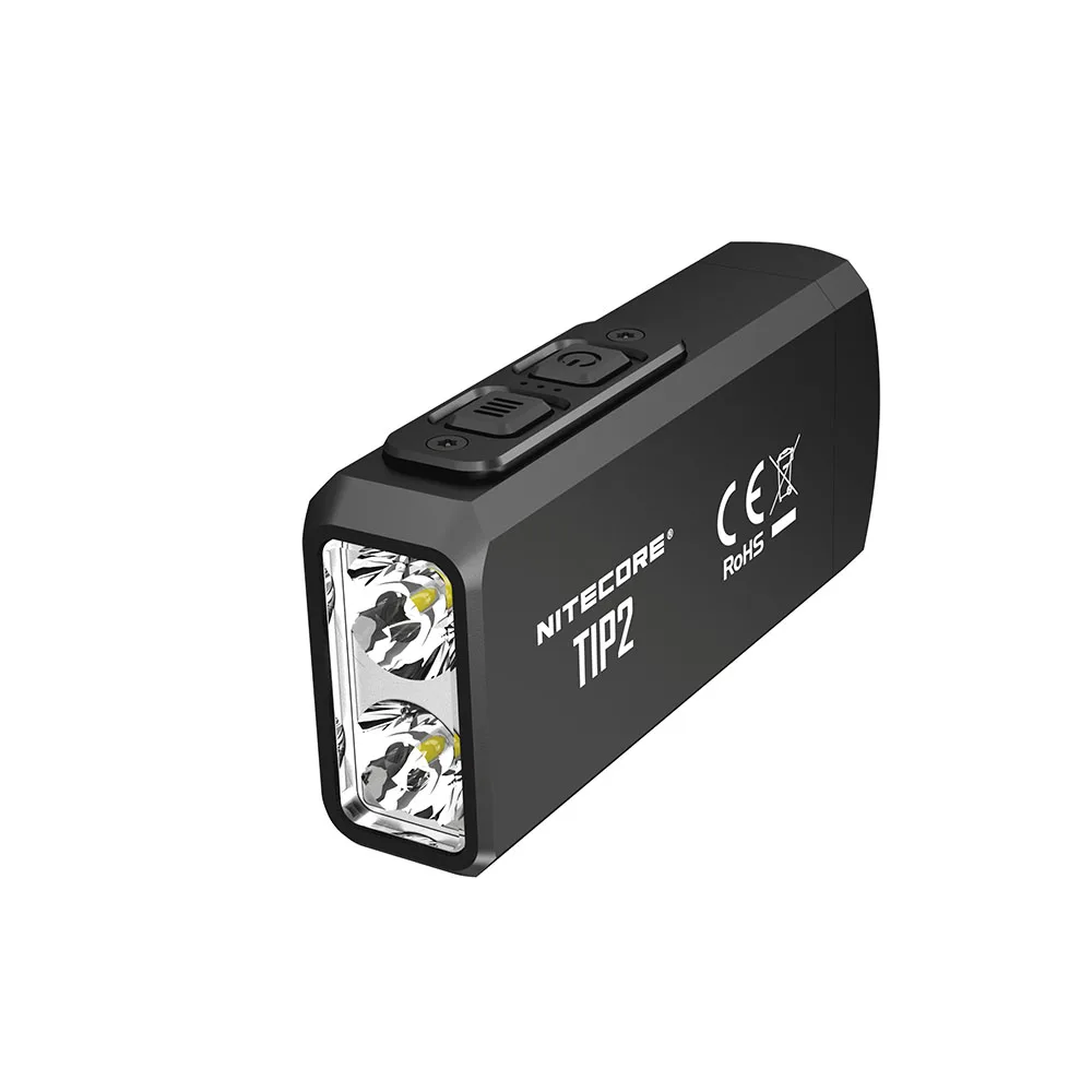 Магнитный брелок NITECORE TIP2 с дуральным сердечником фонарик CREE XP G3 S3 max 720 люмен луч 93