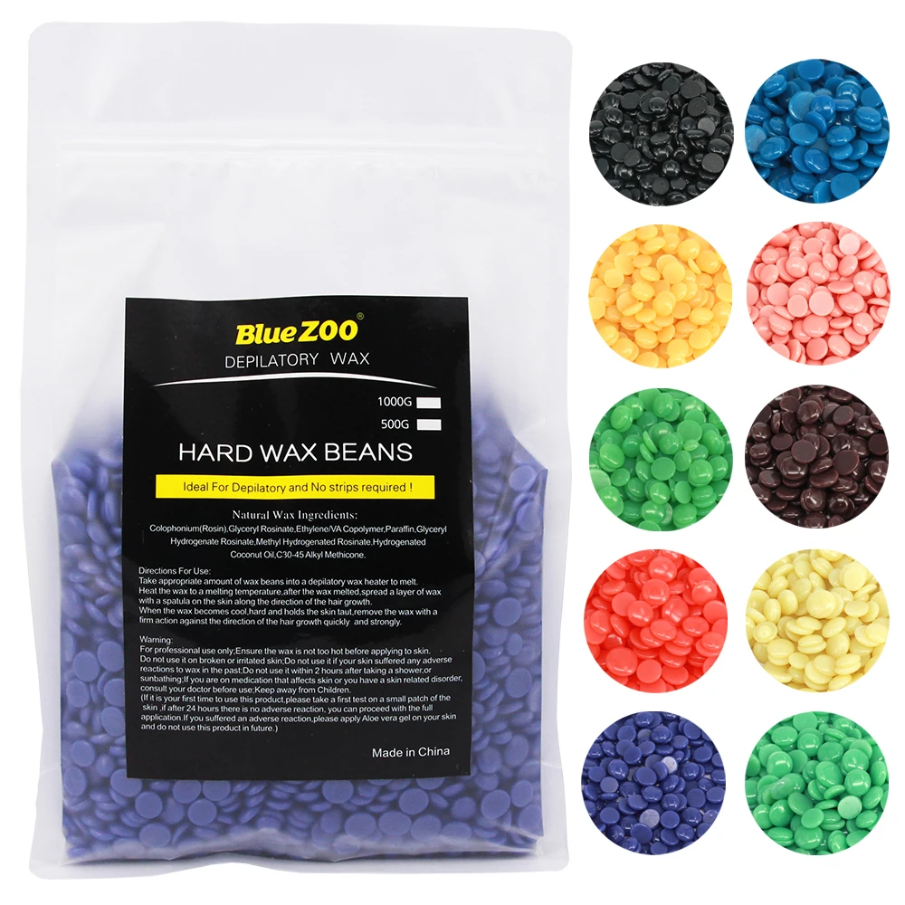 Синий зоопарк черный бразильский горячий фильм твёрдые восковые бобы для