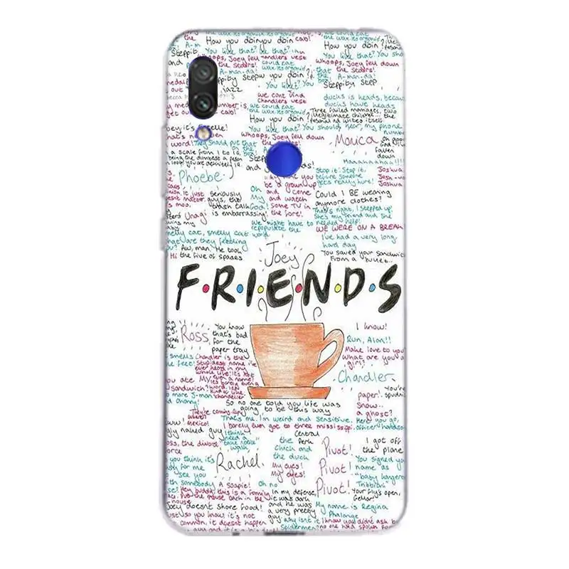 Best Friends BFF Case For Xiaomi redmi Note 7 Pro 6 5 4 Soft Xiomi Redmi 4A 4X Plus 5A 6A Silicone Fundas Cover |