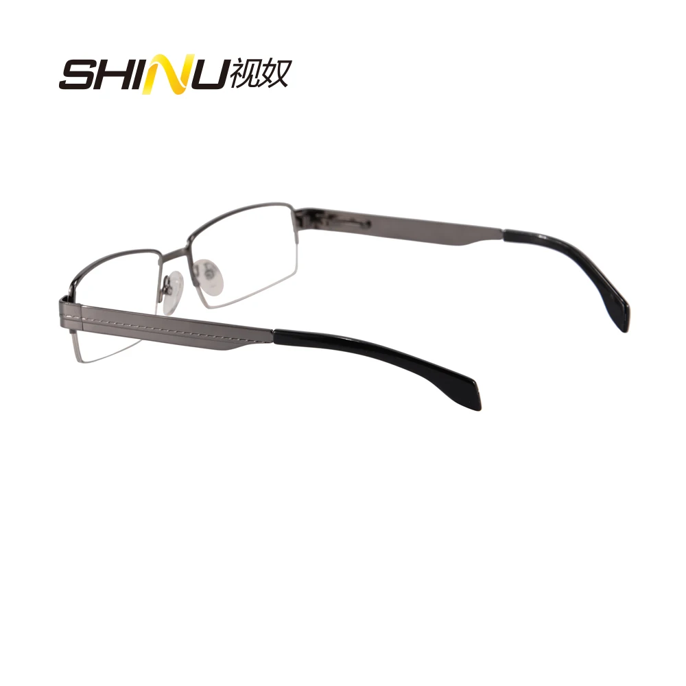 Полуободковая металлическая оправа для очков брендовые дизайнерские оправы