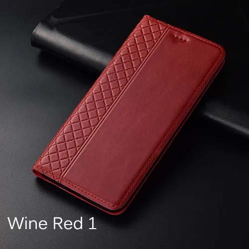 wine red 1 Чехол для samsung Galaxy S10 Plus KEZiHOME, Клетчатый Стиль, натуральная кожа, флип, кошелек, чехол для Galaxy S10 S10e, чехол для телефона s - Цвет: wine red 1