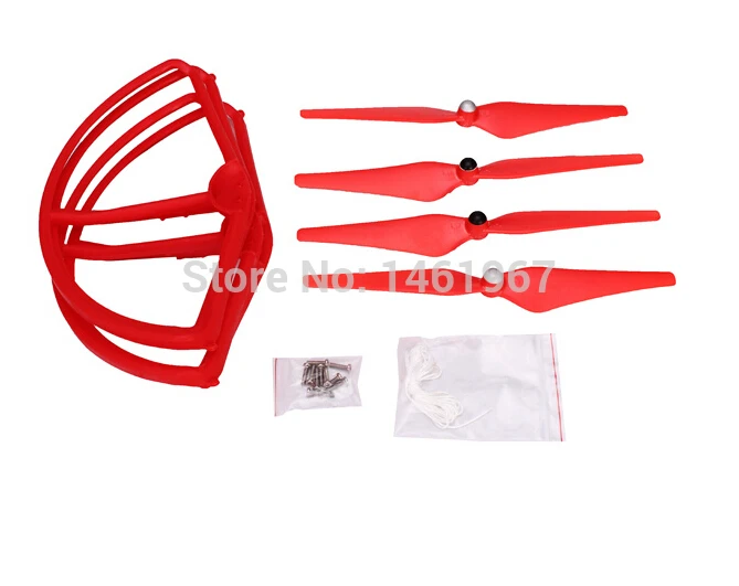 Propellers Prop + Propeller Protection Cover Guard for DJI Phantom 2 /2V+ Wltoys V303 Parts Cheerson CX-20 Quanum Nova | Игрушки и хобби