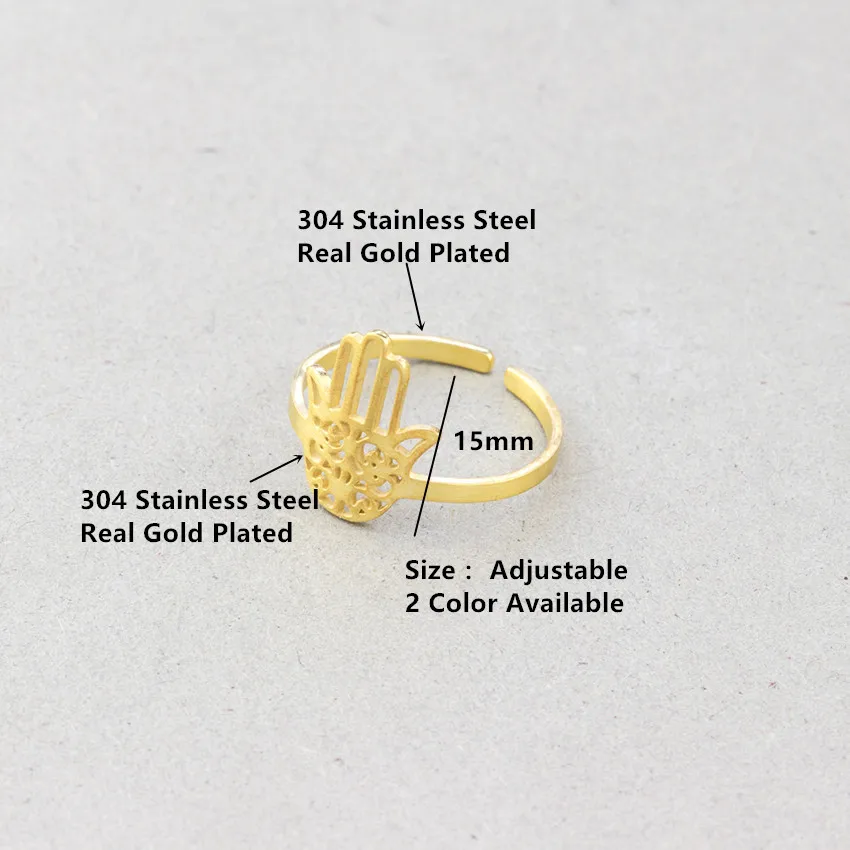 Кольцо из нержавеющей стали в стиле панк с V-образным притягиванием | Украшения и