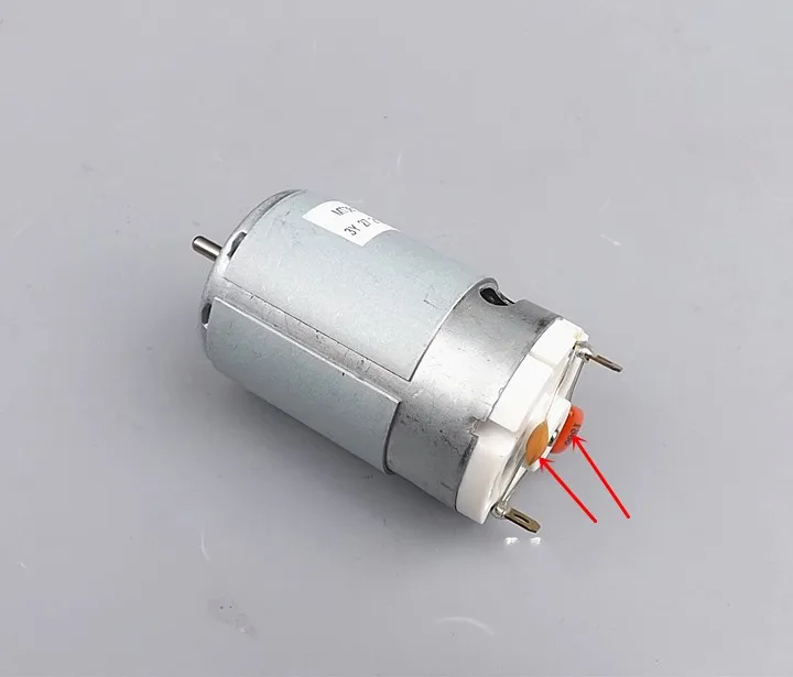 Двигатель 550 DC12--24V двигатель постоянного тока передний и задний постоянный