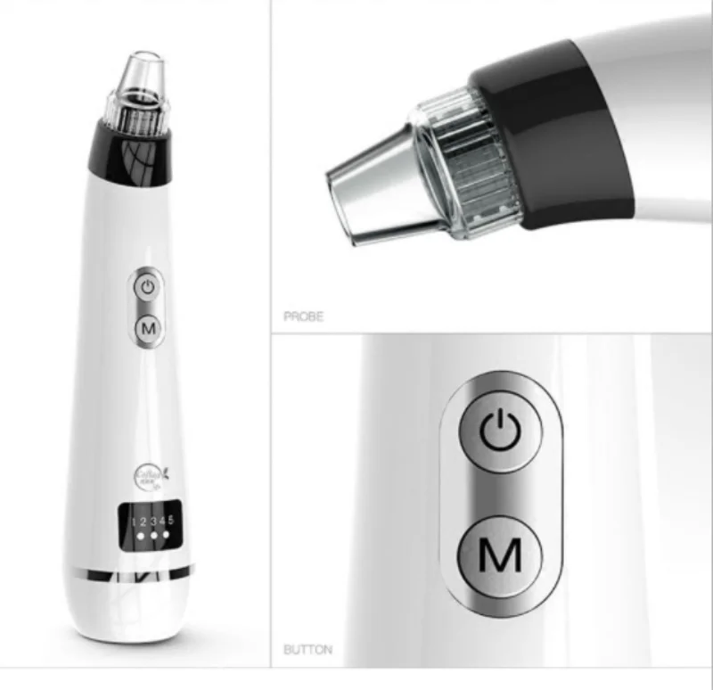 Вакуумный отсос для угрей вакуумный удаления и 3 цвета светильник фотонное