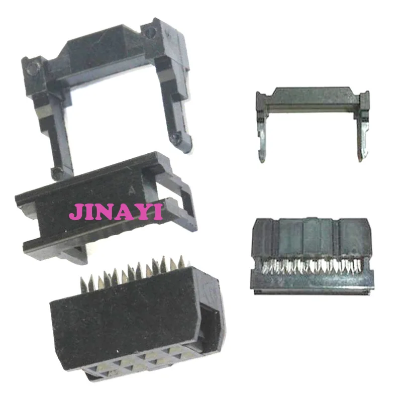 100 шт. разъемы для разъема FC 8 P 2x 4 Pin 2 54 мм IDC JTAG 3 в 1|connector 3|connector 2.54mmconnector header |