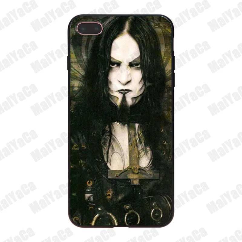 MaiYaCa 5 Dimmu Borgir Новинка Fundas мягкий чехол для телефона iPhone 8 7 6 6S Plus X 10 5S SE 5C Coque