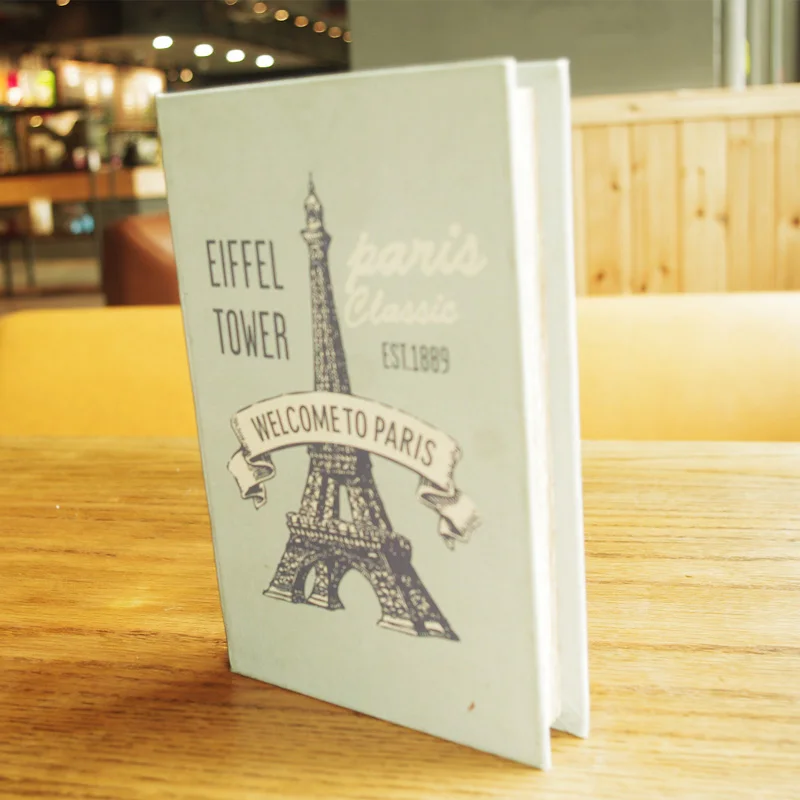 Европейский ретро имитация коробки для хранения книг деревянное домашнее