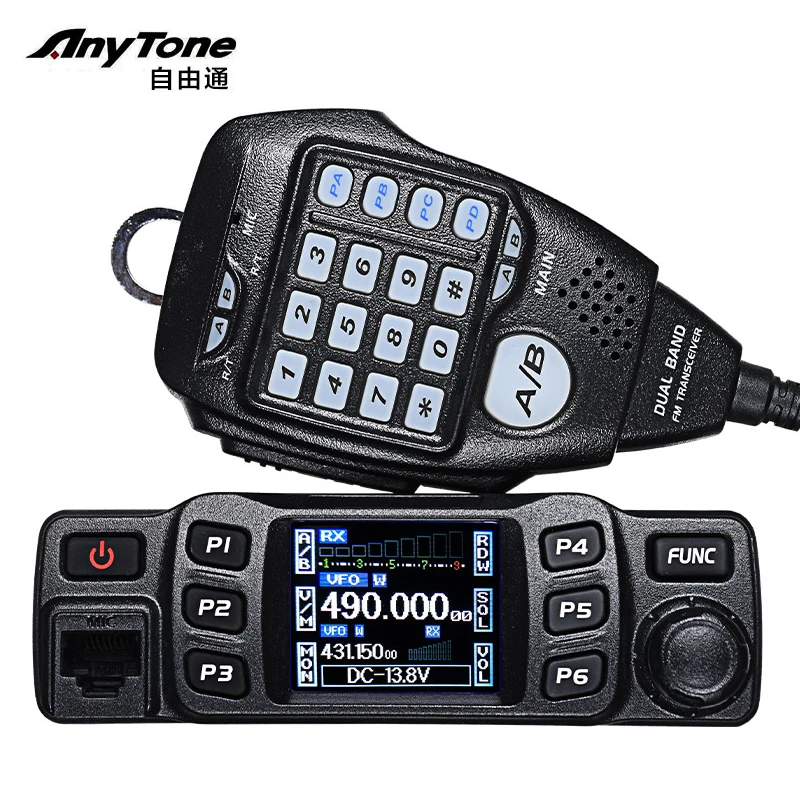Anytone car radio AT-778 UV wireless dual band UHF VHF transceiver long talk walkie | Мобильные телефоны и аксессуары