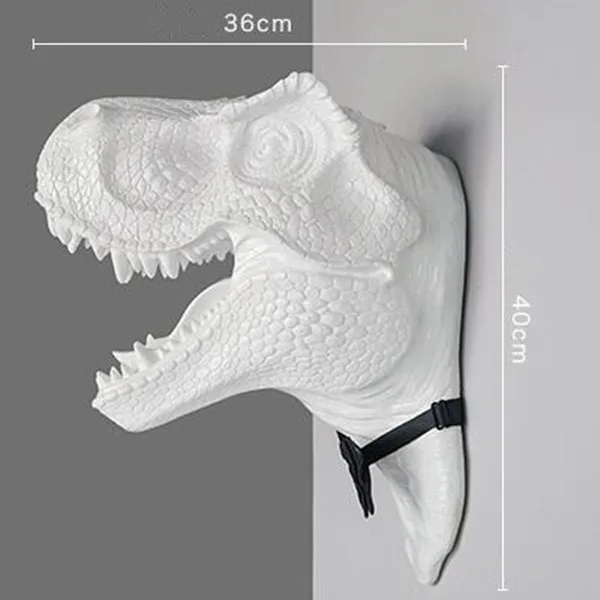 Американская декоративная модель тиранозавра динозавра из смолы | Дом и сад