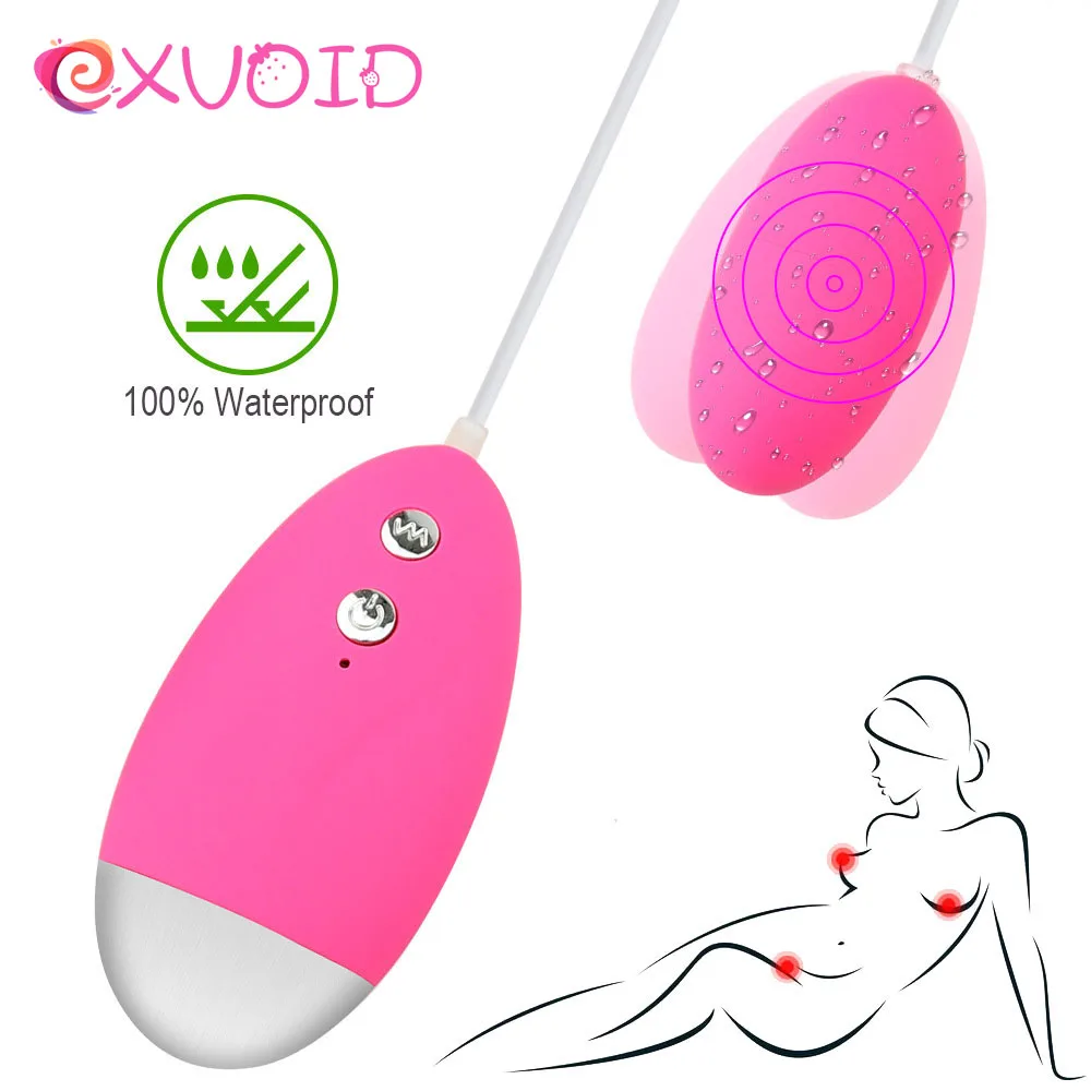 Вибратор EXVOID для женщин массажер G Spot вибрирующее яйцо оргазма интимные игрушки