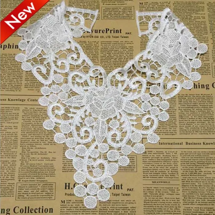 Нашивки для отделки воротника аппликация платья свадьбы рубашки одежды