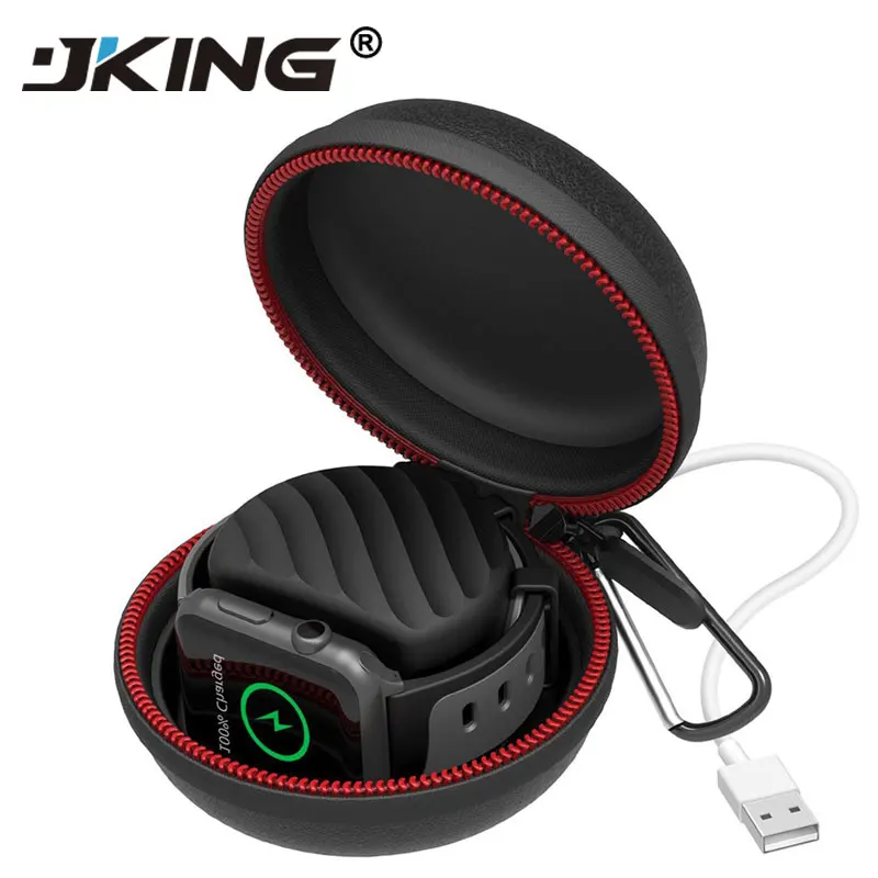 New Portable Charger Charging Holder Dock Case Travel Hard Protective Bag Pouch Case For Apple Watch Series 1/2/3