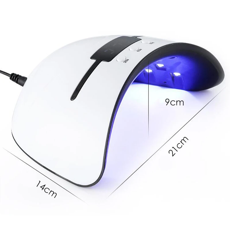 36 Вт инфракрасная машина лак для ногтей УФ лампа USB льда Сушилка мини