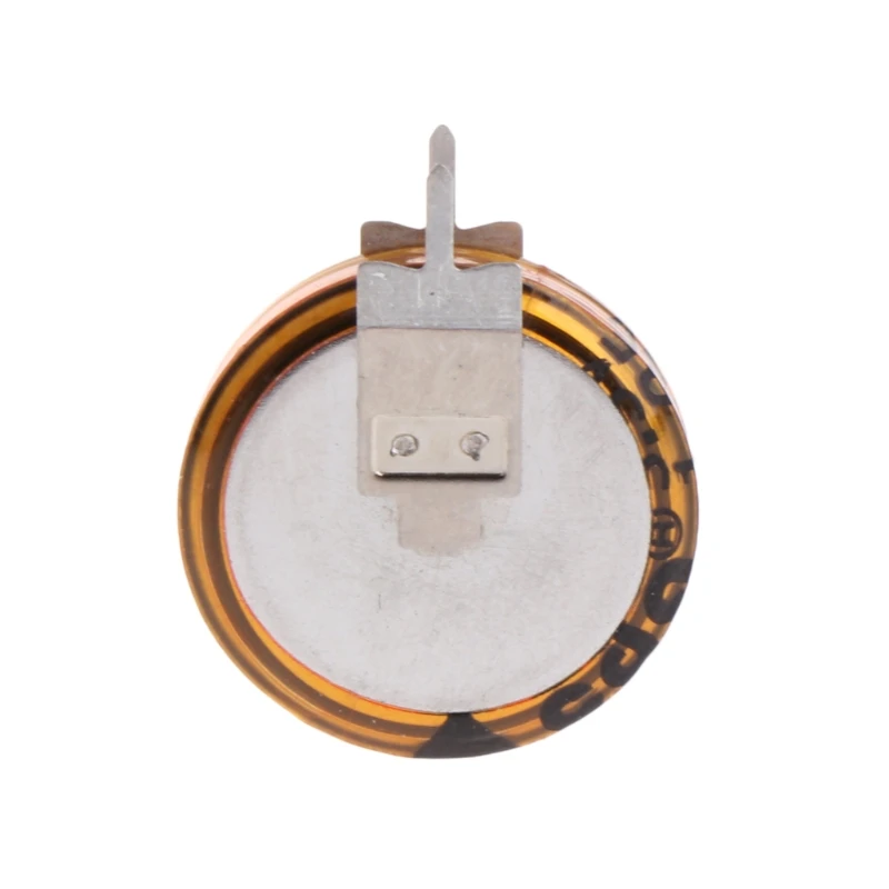 

2 Pcs Universal 5.5 V 1.0F Super Capacitor V-Type Button Smart 5mm Capacitance Whosale&Dropship