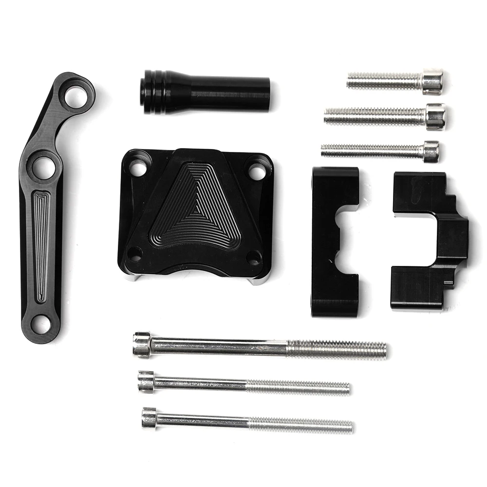 SMOK для Kawasaki Ninja 300 2013 2016 аксессуары мотоциклов CNC алюминиевый сплав рулевой