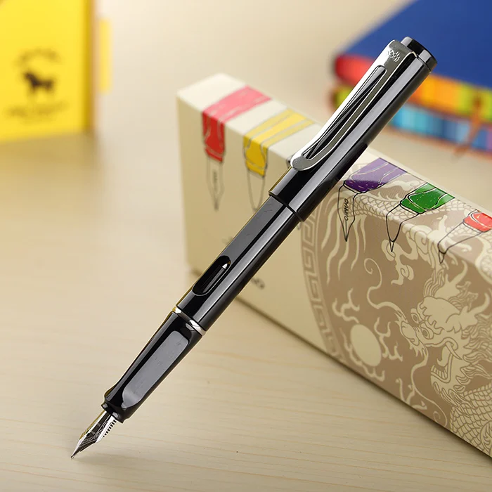 Jinhao 599 A модные милые 0,38 мм 0,5 мм перьевые ручки, роскошные подарочные ручки для письма, канцелярские принадлежности - Цвет: 1