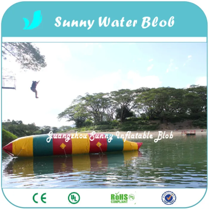 Бесплатная доставка 0 9 надувной водяной батут из ПВХ водный батут|water blob|blob jumpwater