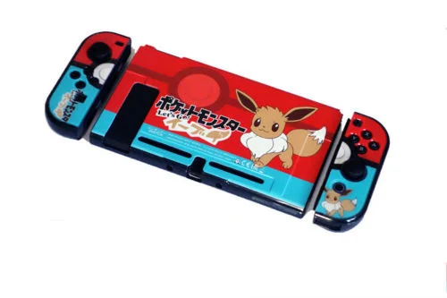 Pokemon 1 Анти-отпечатков пальцев Nintendo Switch Жесткий Тонкий чехол Shell Poke Splatoon 2 протектор для Nintendoswitch перечисленные NS игровой консоли аксессуаров - Цвет: Pokemon 1