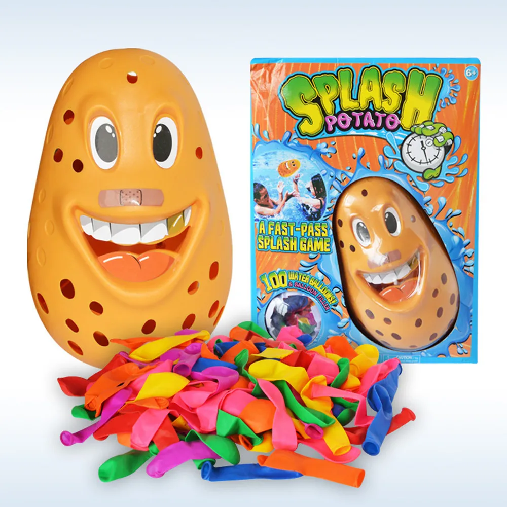 Каверзные игрушки для детей новая игра с брызгами картофеля и воды подарок на