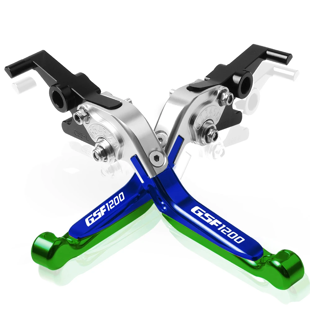 Motorcycle Adjustable Extendable Folding Aluminum Brake Clutch Levers Handle Grips For Suzuki GSF1200 Bandit 1996-2000 2001-2006 |