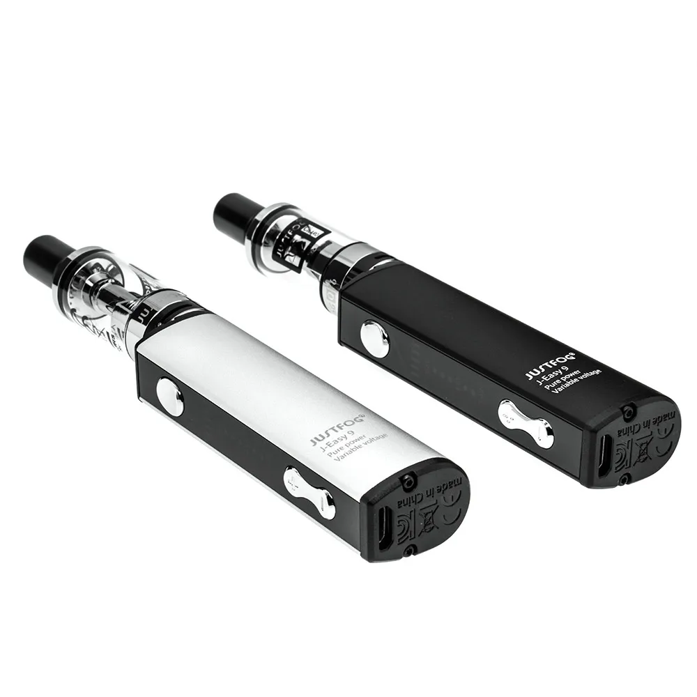Стартовый набор электронной сигареты Justfog Q16 с прозрачным баком на 2 мл, литий-ионной батареей на 900 мАч и системой Starshield против протечек.