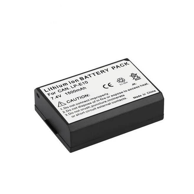 Dinto 1 шт. LP E10 LPE10 1500 мА/ч 7 4 V Цифровой Камера Батарея для Canon Поцелуй X50 EOS 1100D 1200D