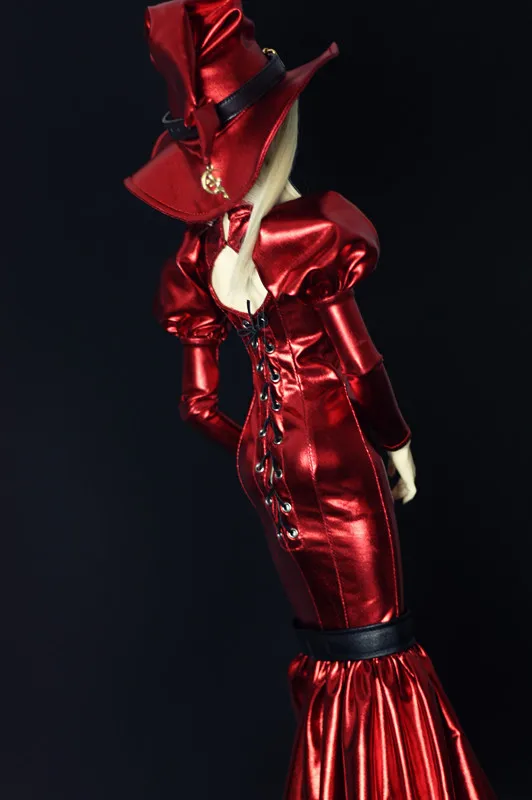 Принимаем заказы на новые классические ретро юбки с красной ведьмой 1/3 1/4 BJD SD SD13