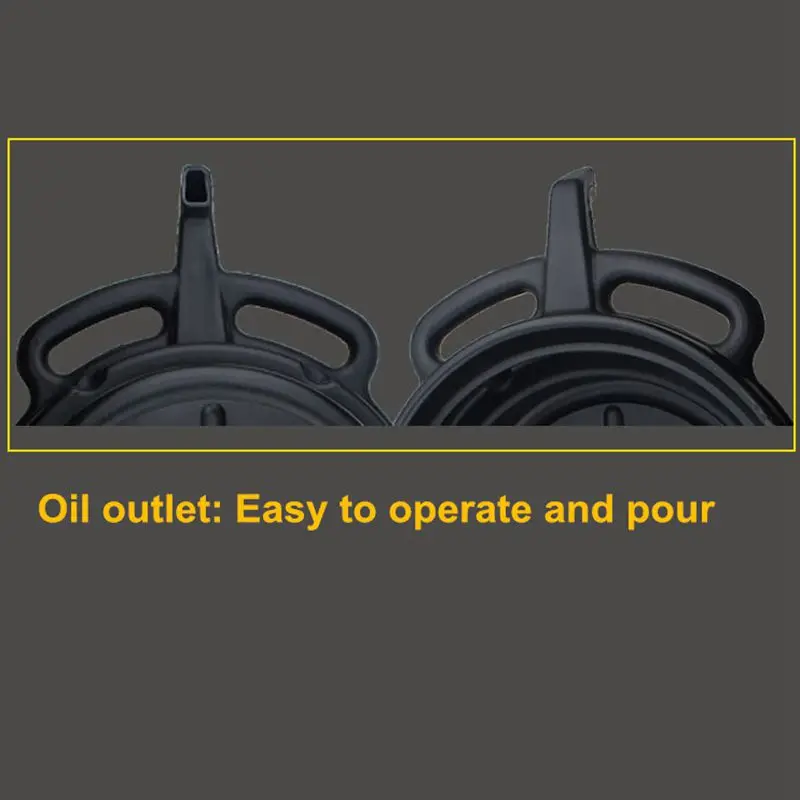 TULANAUTO 15L Plastic Engine Oil Drain Pan Tray Repair Car Fuel Fluid Changing Tool Box for Garage Workshop |