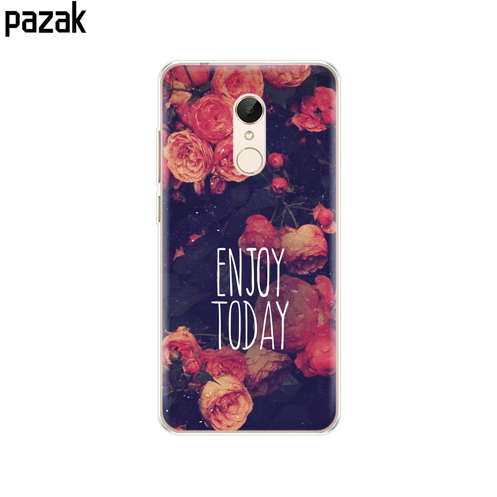 52402 Чехол для Xiaomi Redmi 5 Plus 5,99 дюймов силиконовый мягкий чехол для телефона из ТПУ для Redmi 5 copas 5,7 дюйма бампер hongmi 5 Plus fundas - Цвет: 52402