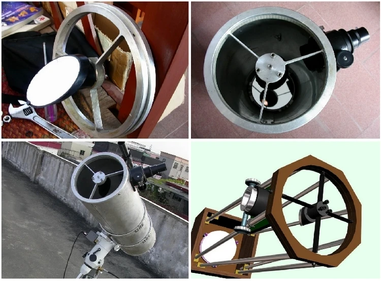 Короткий диаметр 20 мм 40 мм Вторичное зеркало стекло материал для Diy Newtonian отражение Монокуляр Астрономия телескоп аксессуары