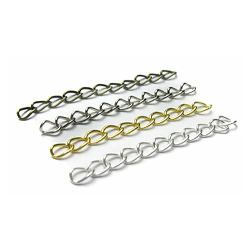 Удлинительная цепь 5 см 7 для изготовления ювелирных изделий удлинитель колье