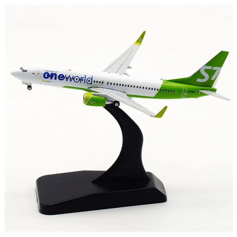 

1:400 Scale Boeing B737-800 Planes Siberian Airlines Model Airplanes Detachable base Alloy Aircraft collectible collection Toys