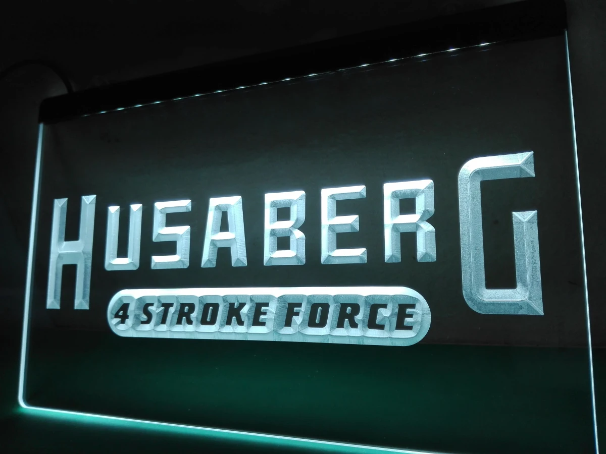 

LG182- Husaberg Motorcycle Bike LED Neon Light Sign home decor crafts