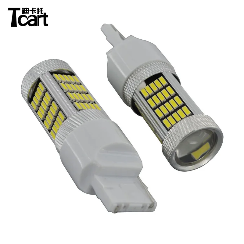 Tcart, 2 шт., 4014, 6000 k, 92SMD, белый, H7, PX26D, высокая мощность, светодиодный автомобильный противотуманный ходовой светильник, лампы для автомобиля, стильный светильник s, автомобильная лампа