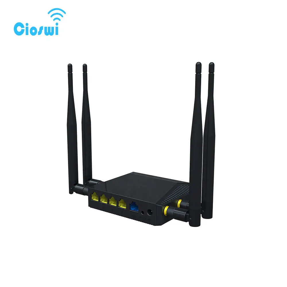 Cioswi высокое Мощность OpenWrt маршрутизатор 3g 4g модем 300 Мбит/с 3G Wi-Fi со слотом для SIM