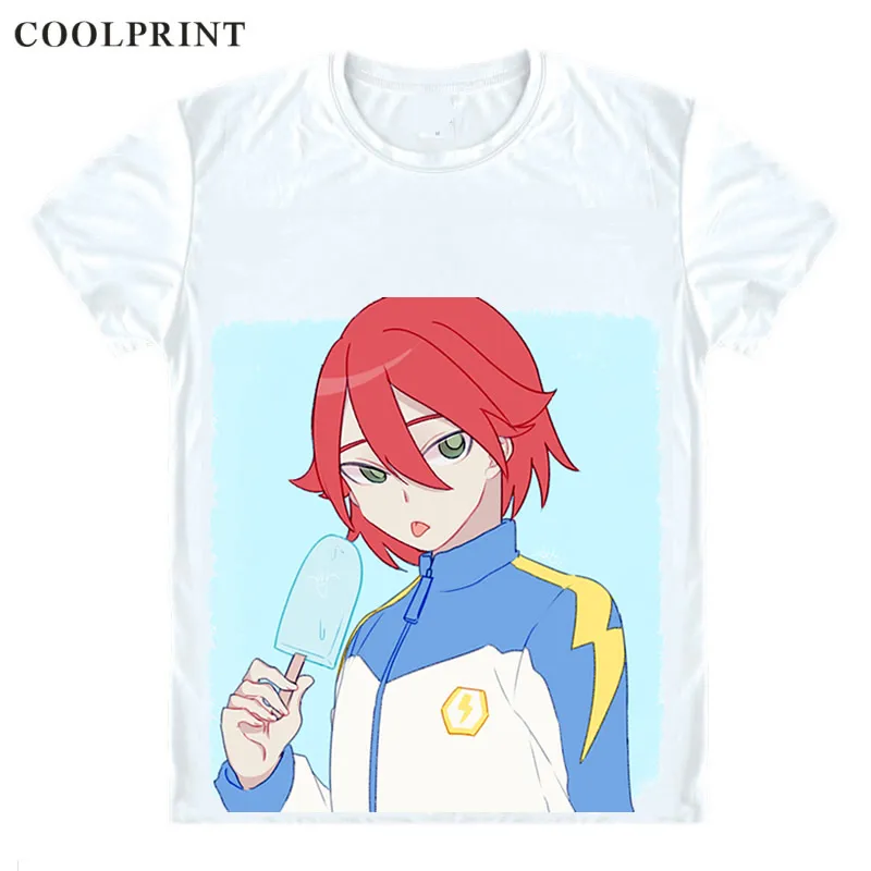 Футболка Coolprint Kiyama хирото Inazuma Eleven Japan The Genesis Мужская Повседневная футболка