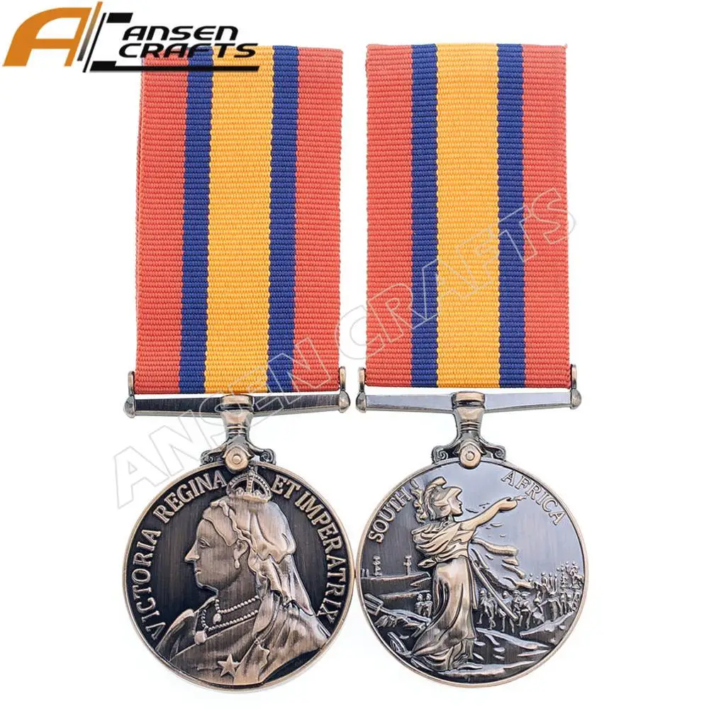 

Серебряная бронзовая медаль королевы Виктории AC ANSEN CRAFTS