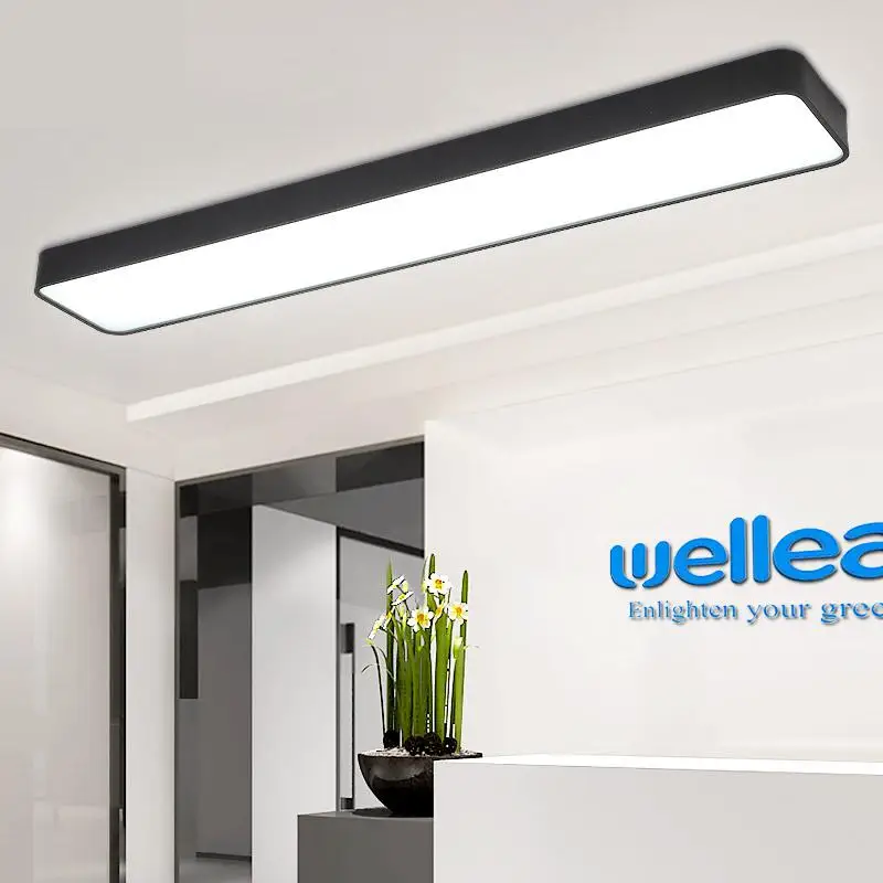 Fillet Led свет подвесные лампы для офиса длинная полоса подвесной светильник одежда